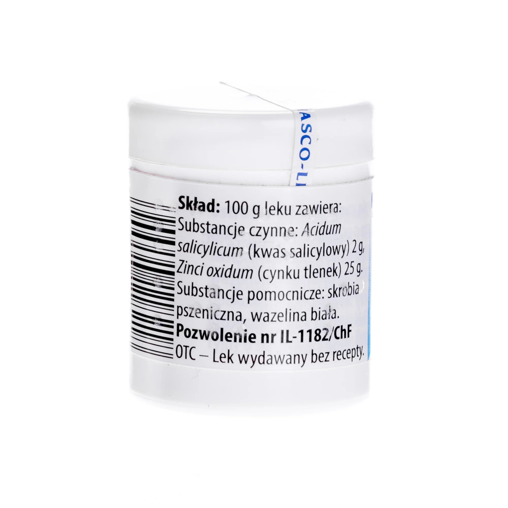 Hasco pasta cynkowa z kwasem salicylowym, 20 g