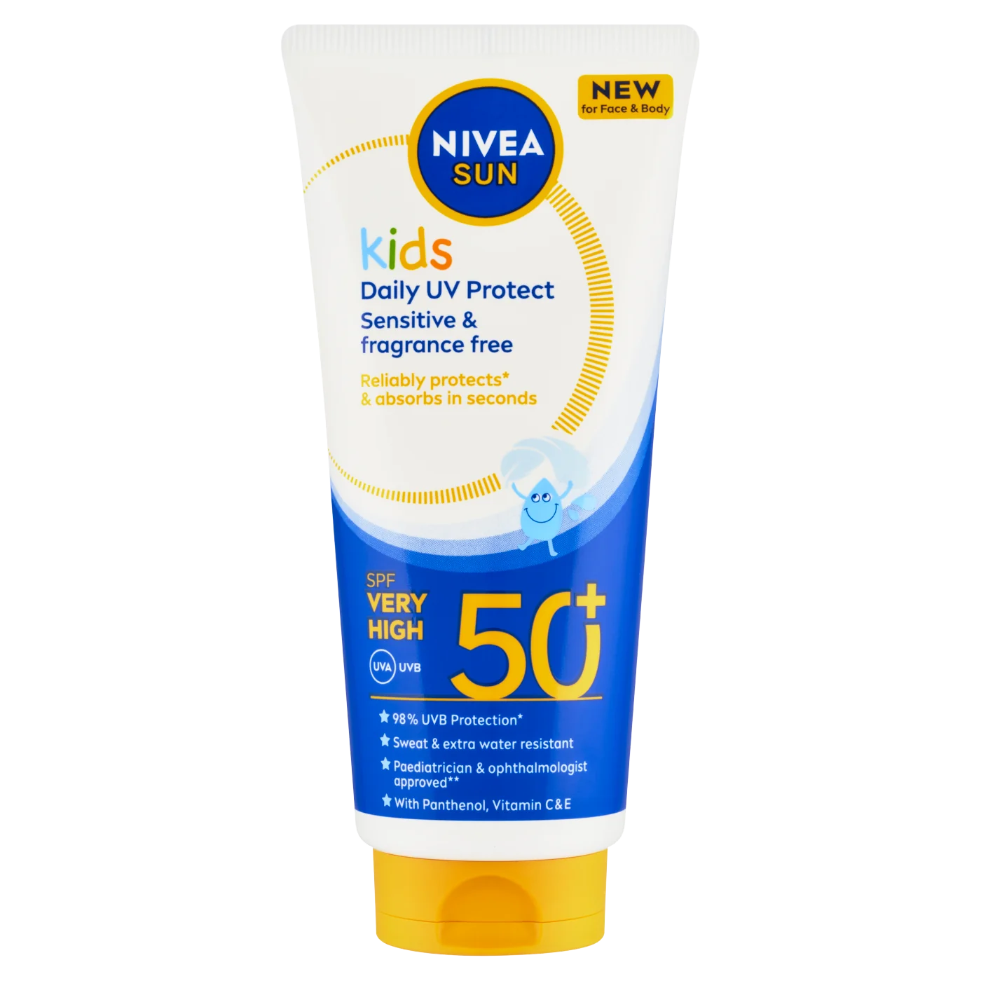 Nivea Sun Kids Daily UV Protect mleczko do opalania dla dzieci SPF 50+, 100 ml