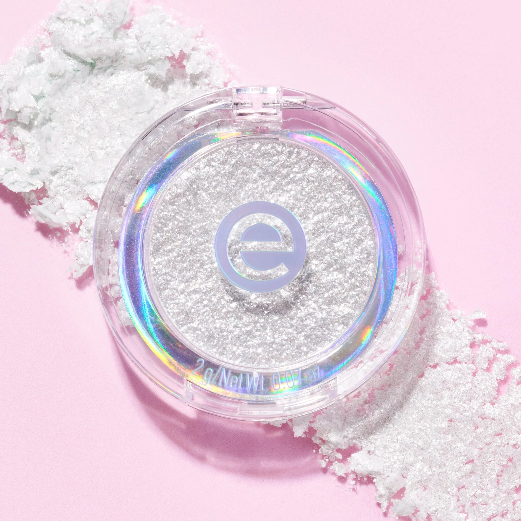 Essence Mono Eyeshadow Glitter cień do powiek w pudrze 01 Frosted Shine, 2 g
