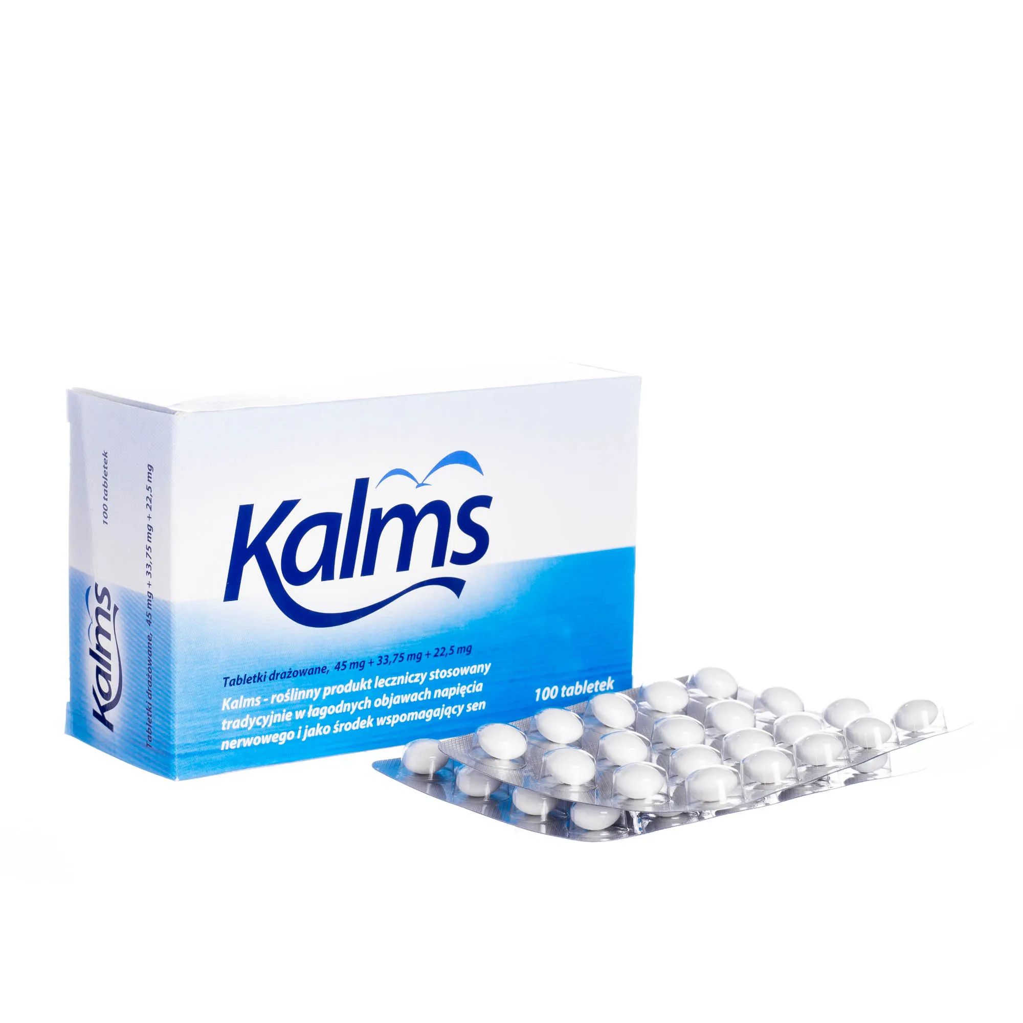 Kalms - roślinny produkt leczniczy, 100 tabletek