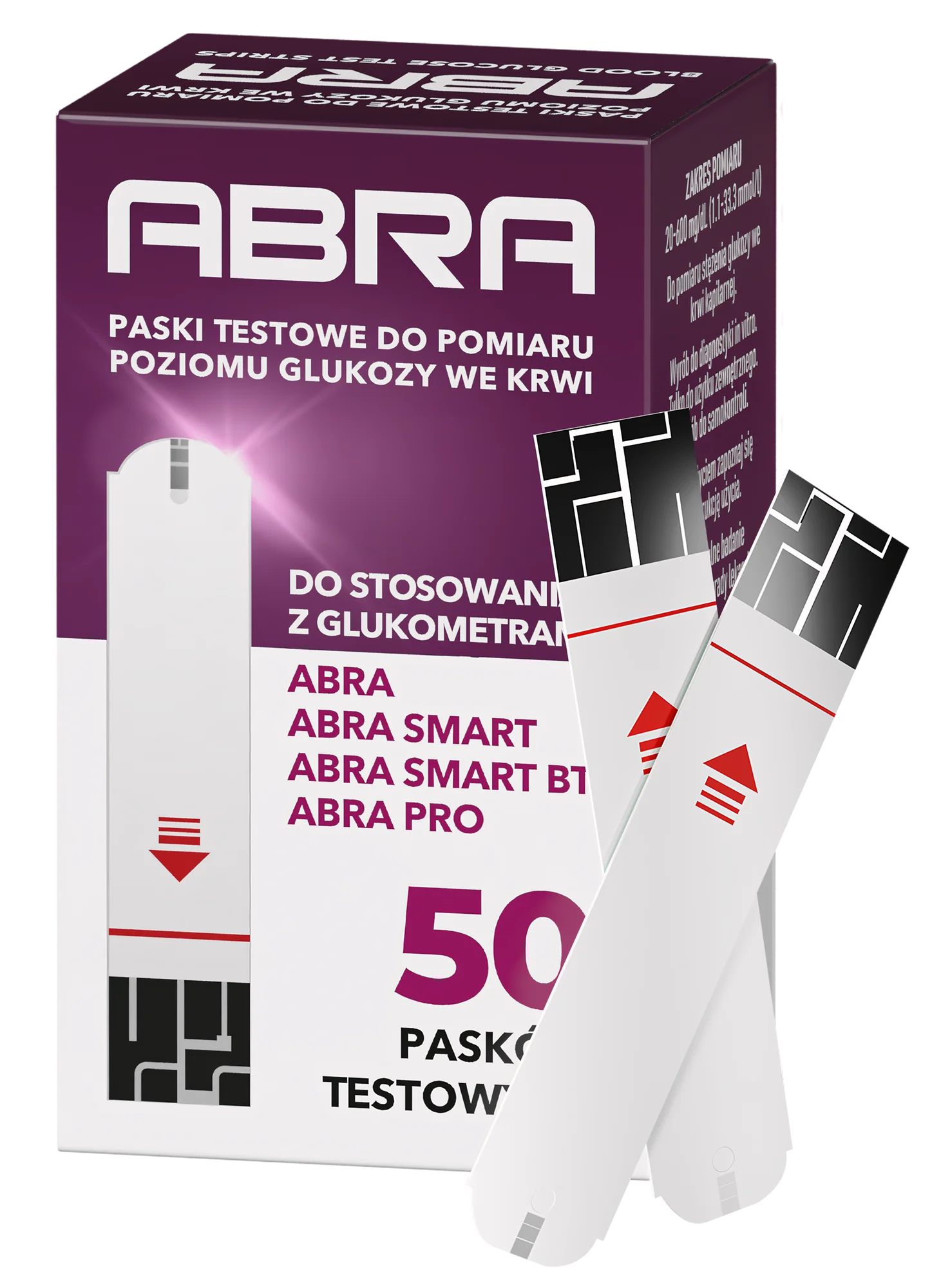 Abra test paskowy, 50 sztuk