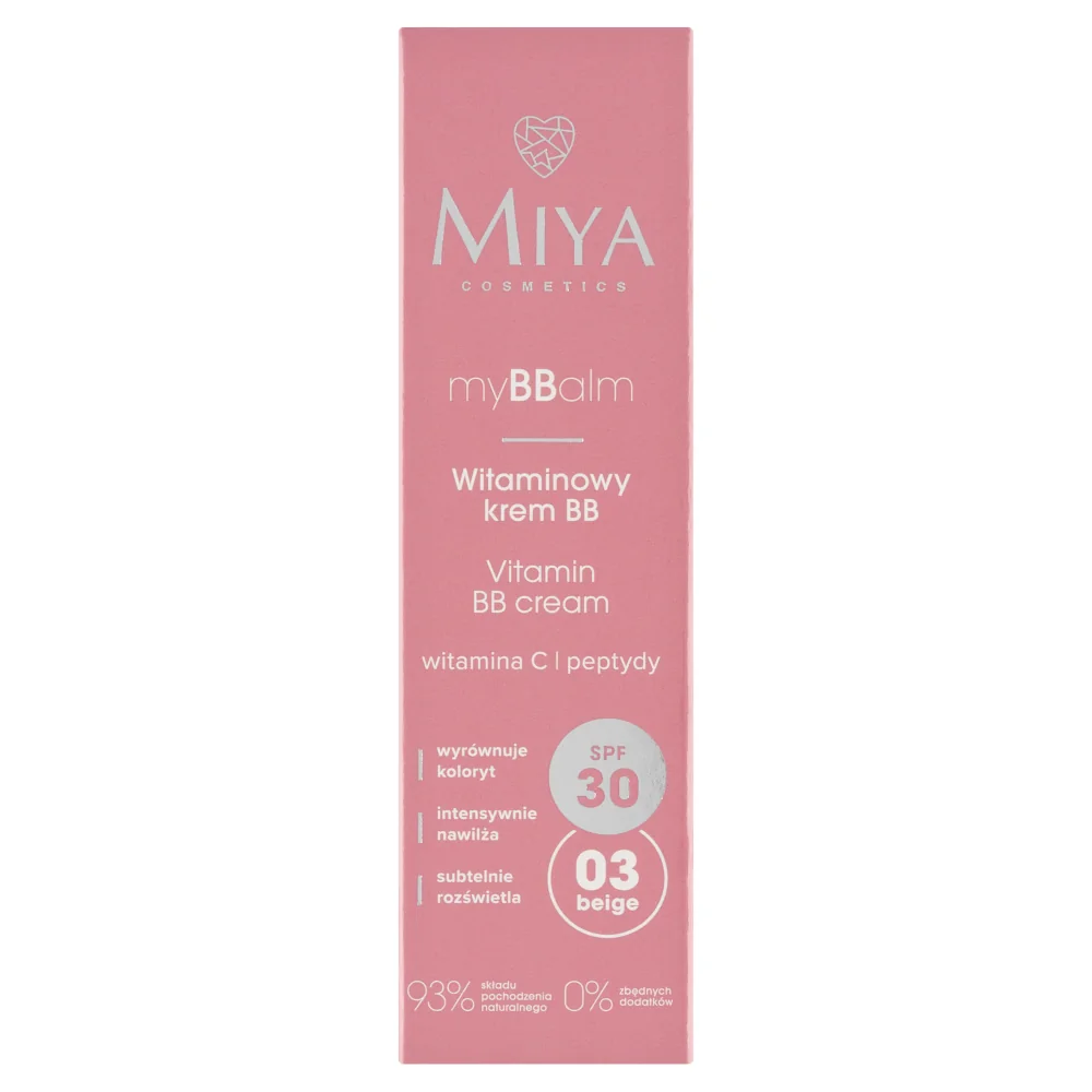 Miya myBBalm witaminowy krem BB SPF 30 03 beige, 30 ml