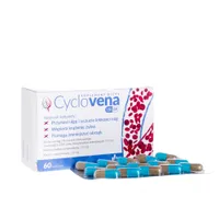 Cyclovena, suplement diety poprawiający krążenie żylne, 60 kapsułek