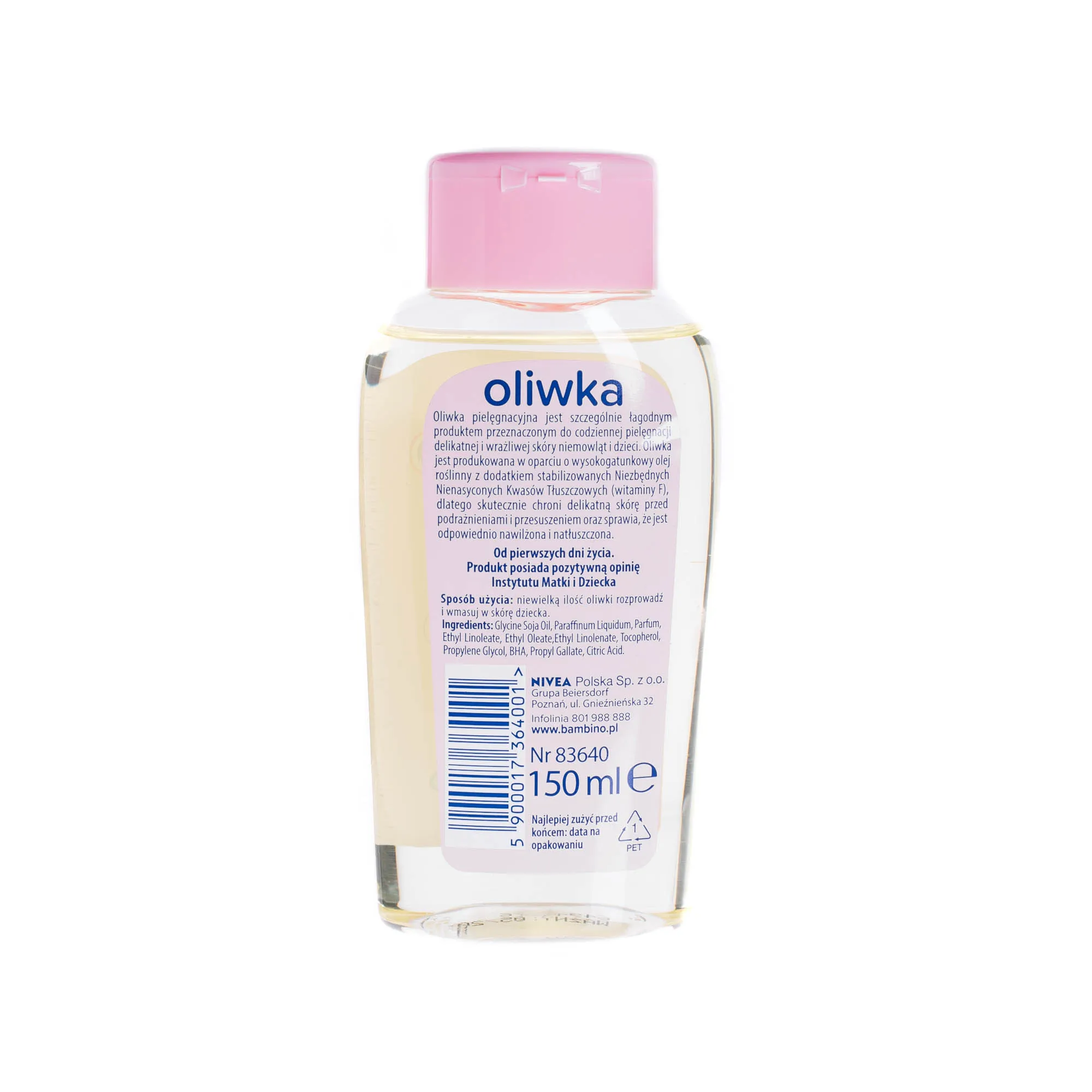 Bambino pielęgnująca oliwka dla niemowląt, 150 ml 