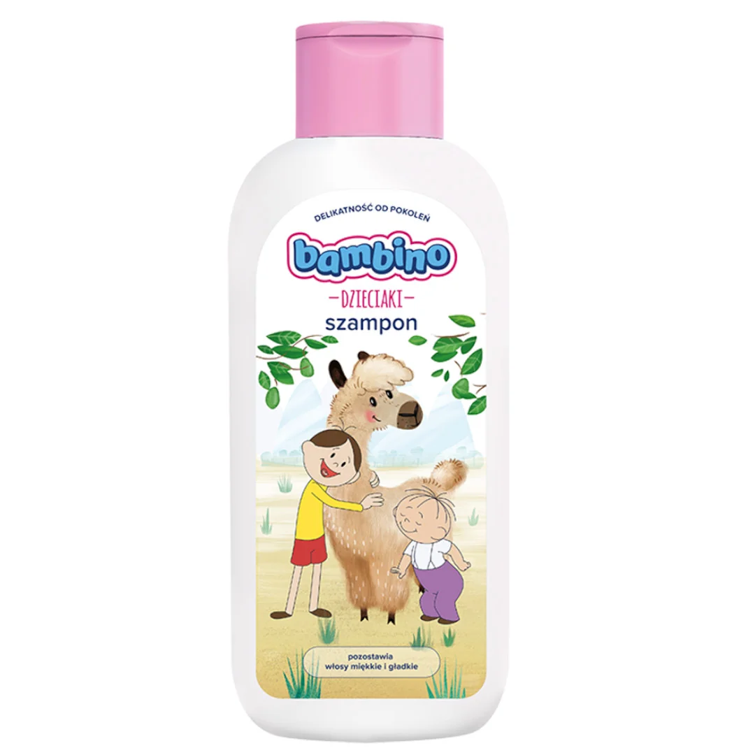 Bambino Dzieciaki Alpaka szampon do włosów dla dzieci , 400 ml