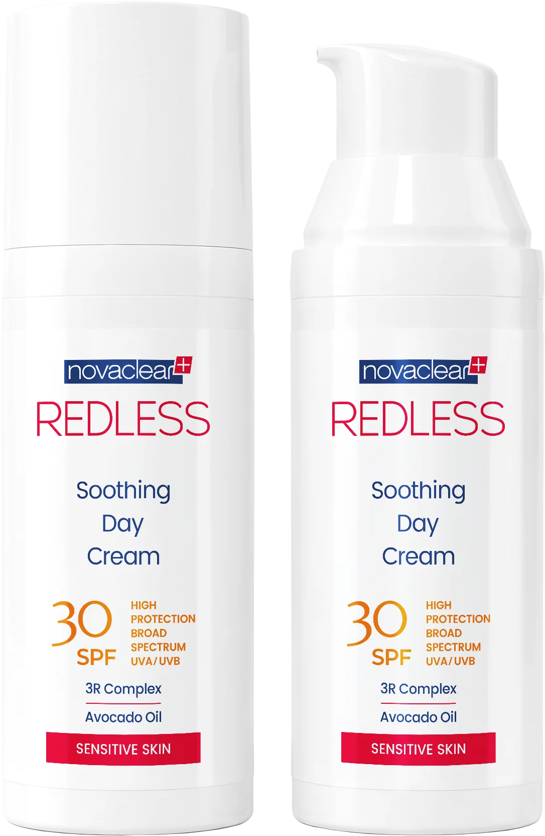 Novaclear Redless krem wzmacniający do cery naczynkowej na dzień SPF 30, 50 ml