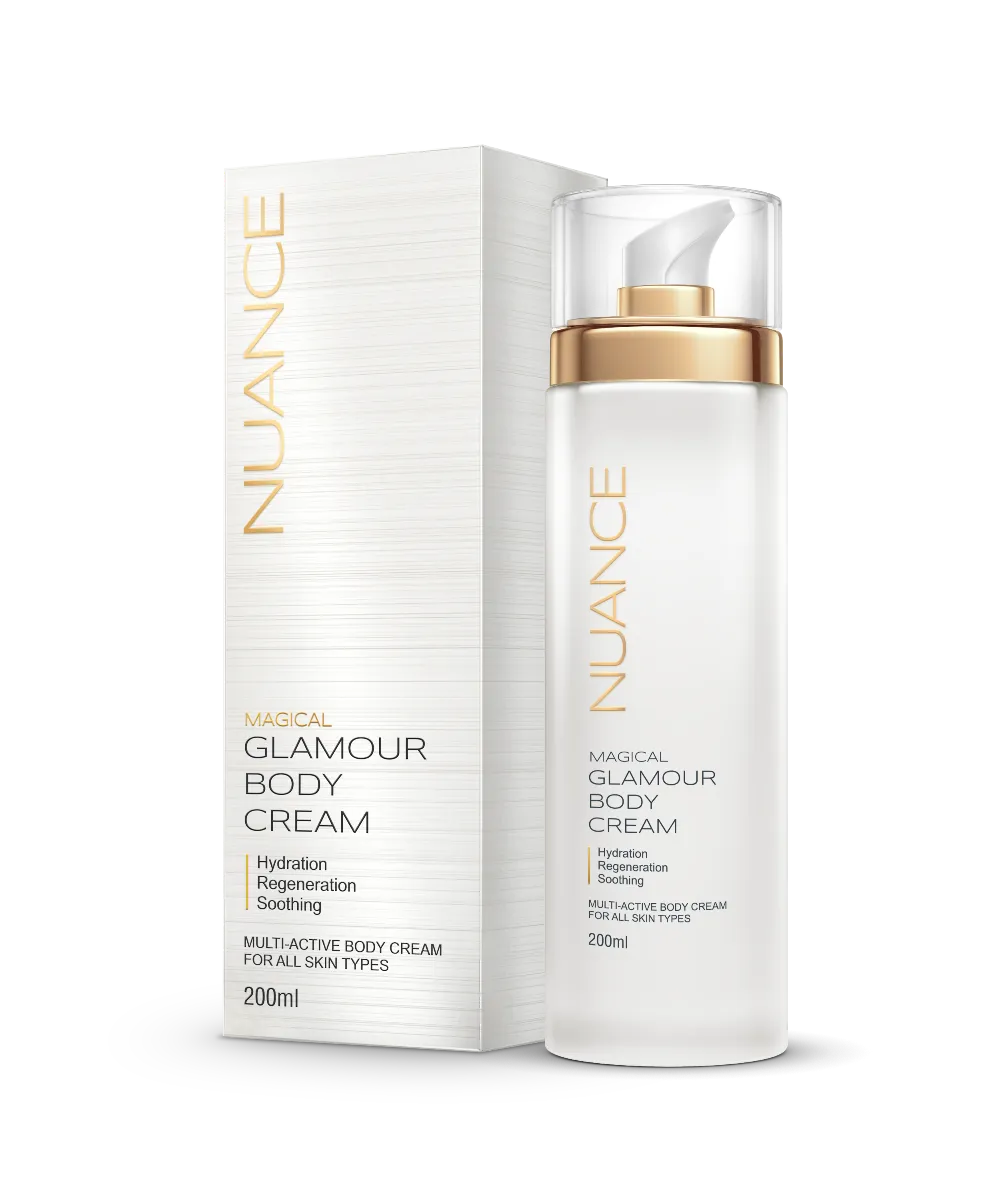 Nuance Magical Glamour Body Cream, krem do ciała do wszystkich rodzajów skóry, 200 ml