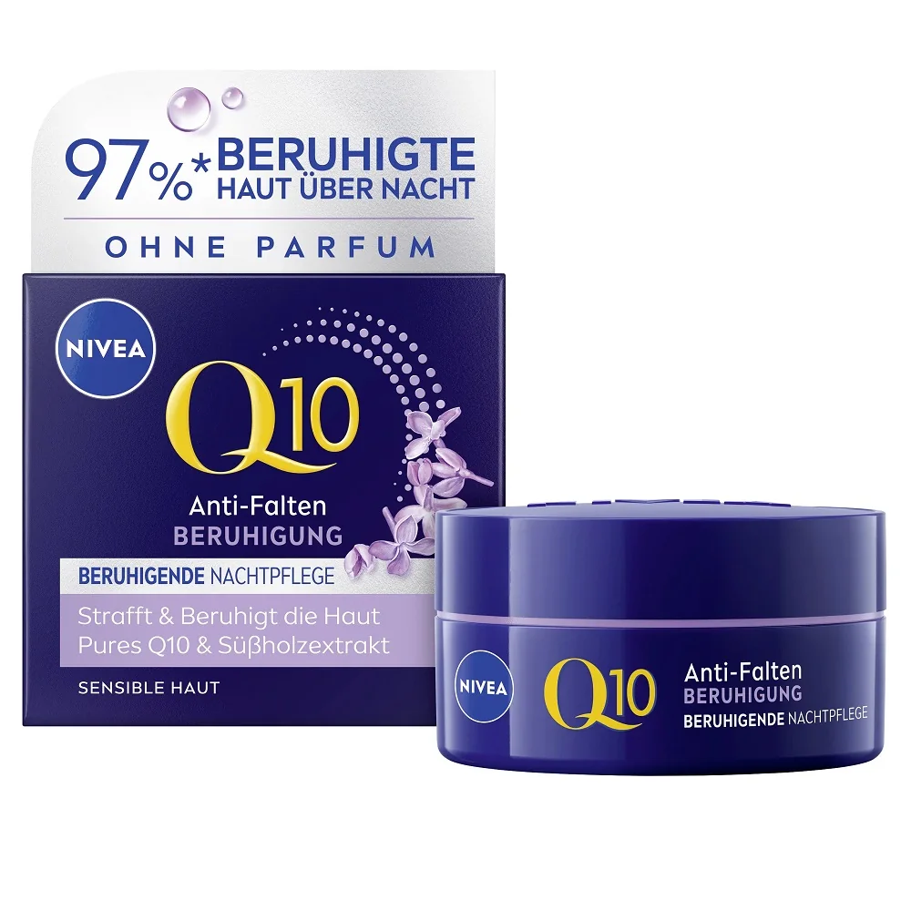 Nivea Q10 Power krem przeciwzmarszczkowy na noc, 50 ml