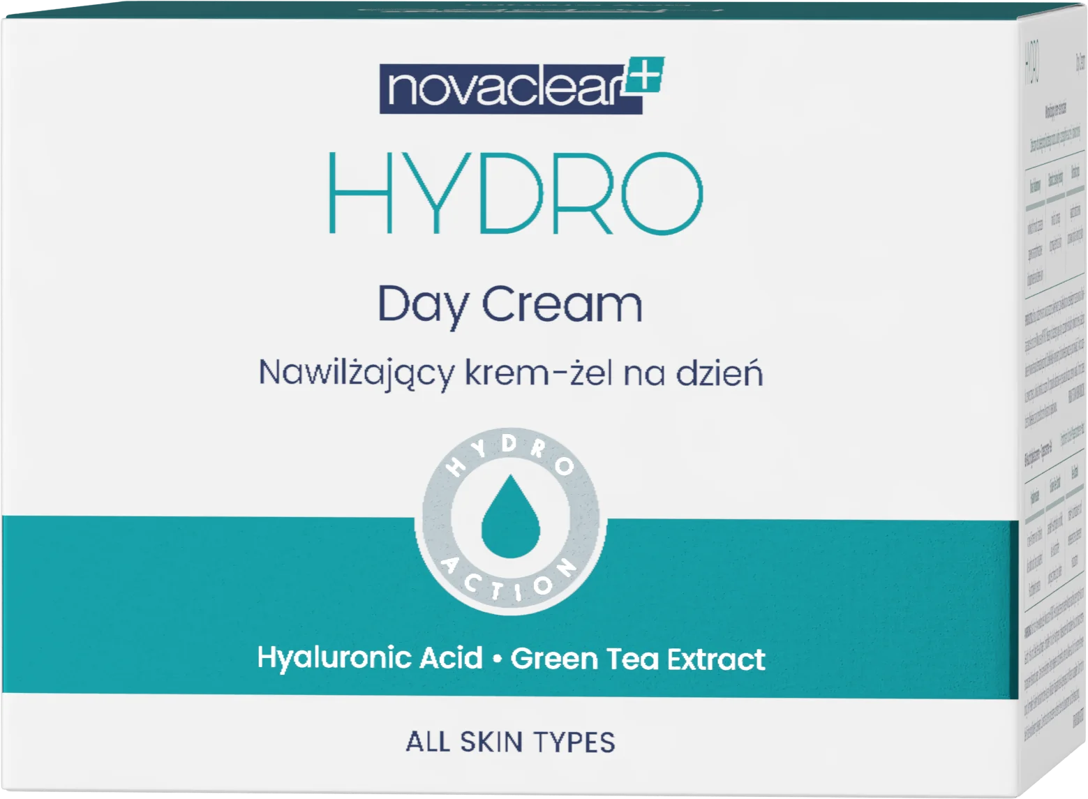 Novaclear Hydro nawilżający krem-żel na dzień, 50 ml