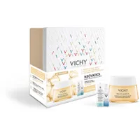 Vichy Zestaw Neovadiol Przed Menopauzą, odbudowujący krem na dzień w okresie przedmenopauzalnym, 50 ml + produkt do demakijażu twarzy i oczu 3 w 1, 100 ml +  booster wzmacniająco-nawilżający z kwasem hialuronowym, 10 ml