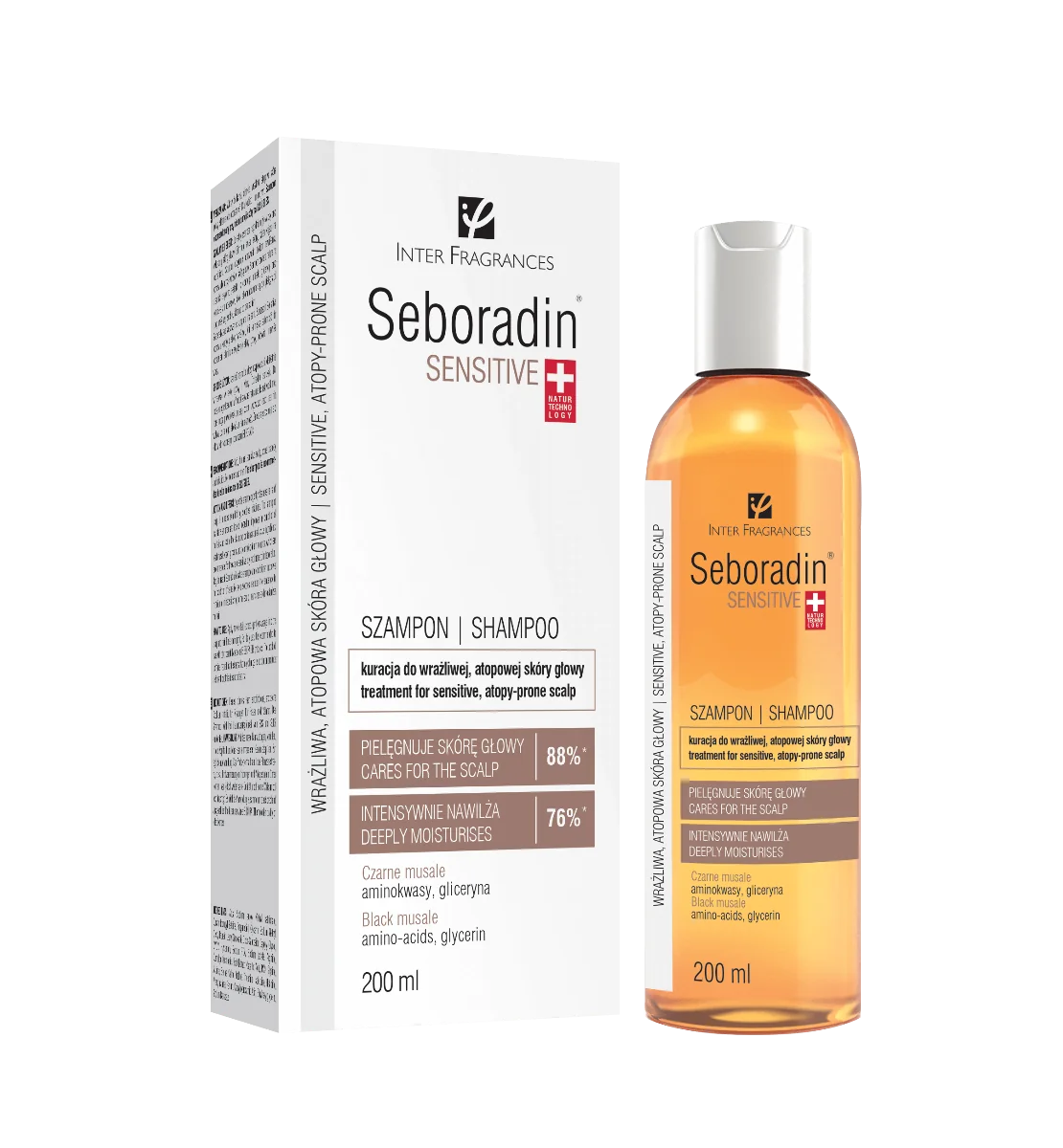Seboradin Sensitive szampon, 200 ml