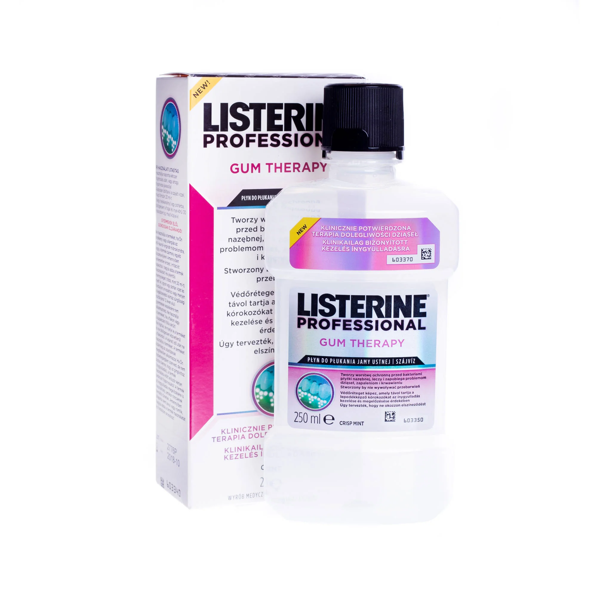 Listerine Professional Gum Therapy płyn do płukania jamy ustnej, 250 ml
