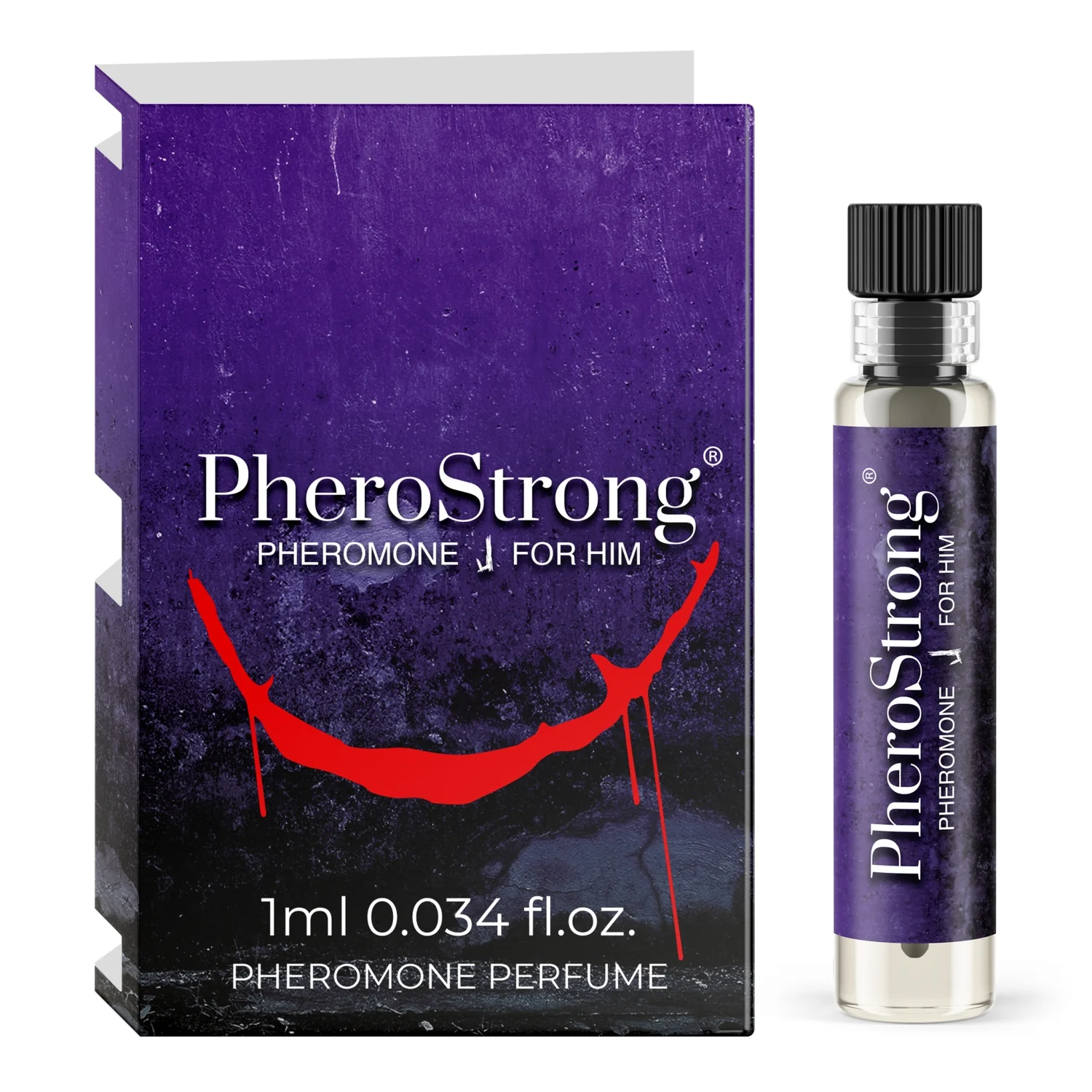 J for Him with PheroStrong for Men perfumy z feromonami dla mężczyzn, 1 ml