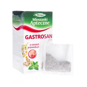 Gastrosan fix, w stanach zapalnych przewodu pokarmowego, 20 saszetek 