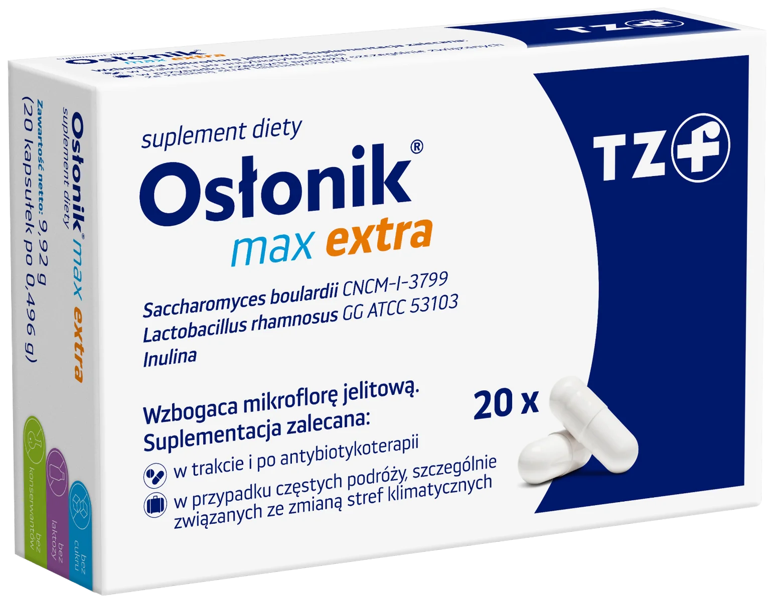 Osłonik Max Extra suplement diety, 20 kapsułek
