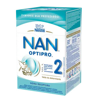 Nestle NAN Optipro 2, modyfikowane mleko dla niemowląt powyżej 6. miesiąca, 800 g 
