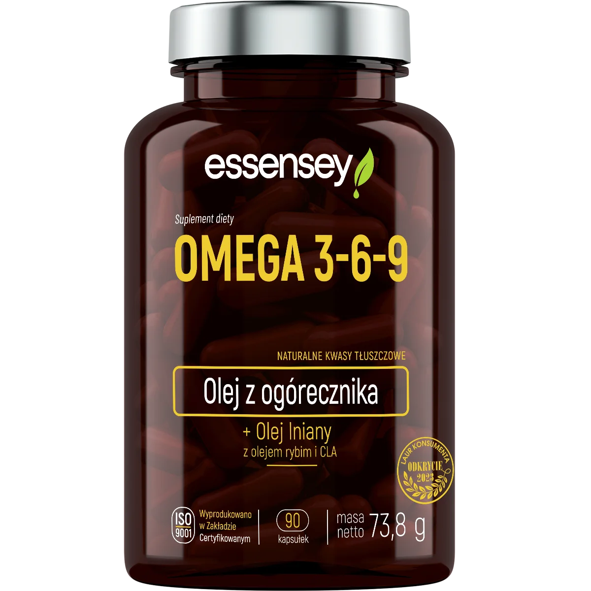 Essensey Omega 3-6-9 90 kapsułek