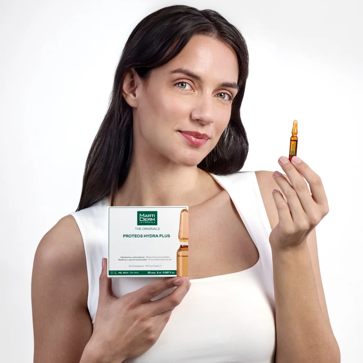 MartiDerm The Originals Proteos Hydra Plus serum nawilżające z antyoksydantami, 30 ampułek