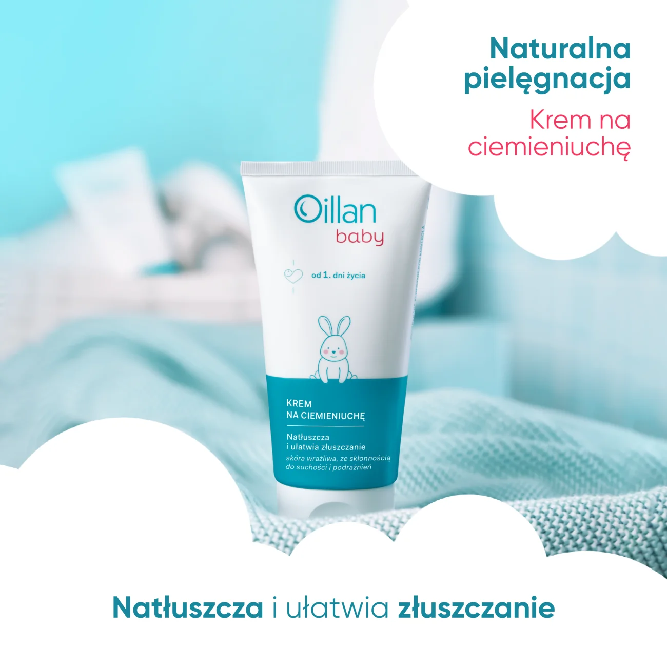 Oillan Baby krem na ciemieniuchę, 40 ml