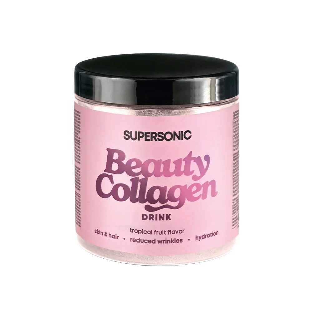 Supersonic Collagen Beauty Drink kolagen w proszku, smak tropikalny, 185 g