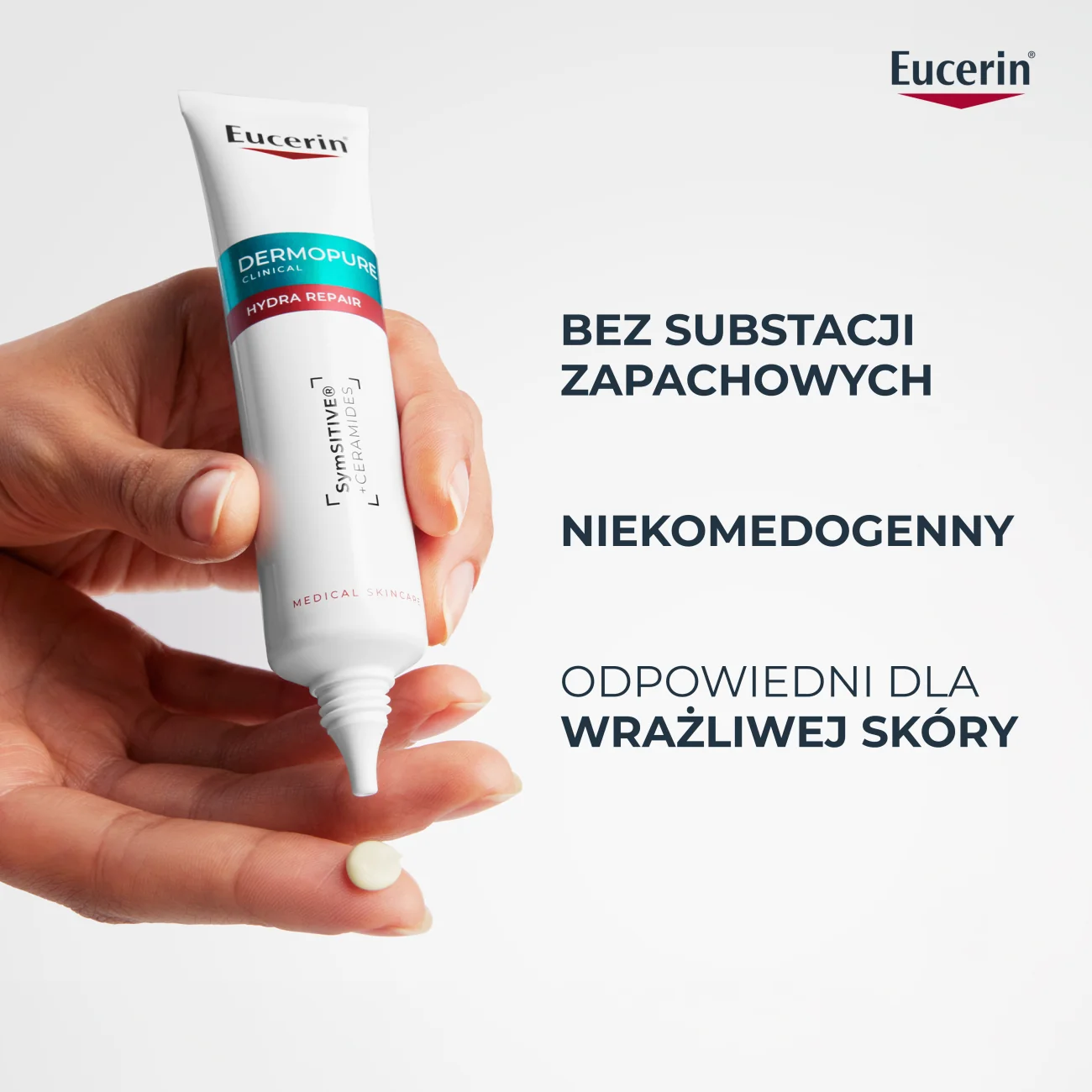 Eucerin DermoPure Clinical krem kojący hydra repair, 40 ml