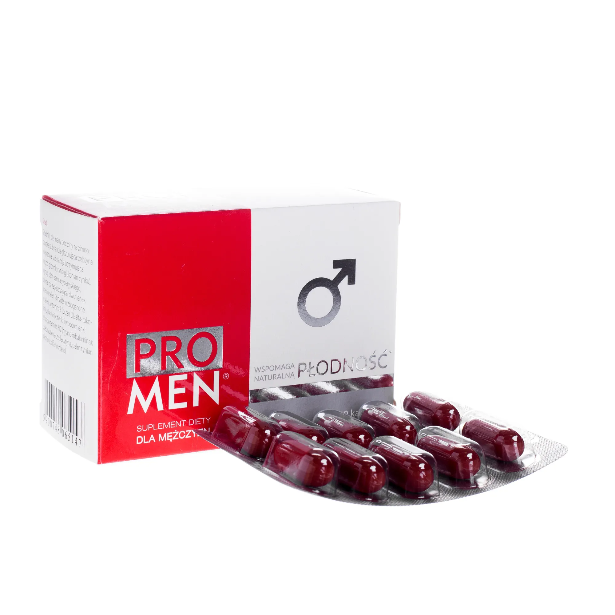 ProMen Płodność, suplement diety dla mężczyzn, 30 kapsułek