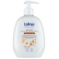 Luksja Creamy & Soft kremowe mydło w płynie Łagodzące mleczko bawełniane i prowitamina B5, 500 ml