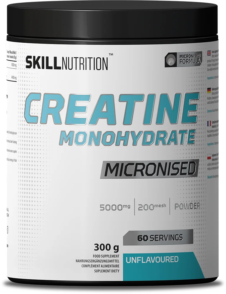 Skill Creatine Monohydrate Micronised bezsmakowy, proszek, 300 g