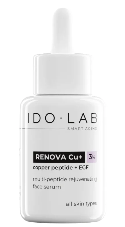 IDO LAB Renova Cu+ odmładzające serum z peptydem miedziowym 0.5%, 30 ml