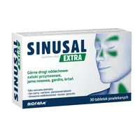 Sinusal Extra, suplement diety, 30 tabletek powlekanych