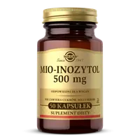 Solgar Mio-Inozytol, suplement diety, 50 kapsułek