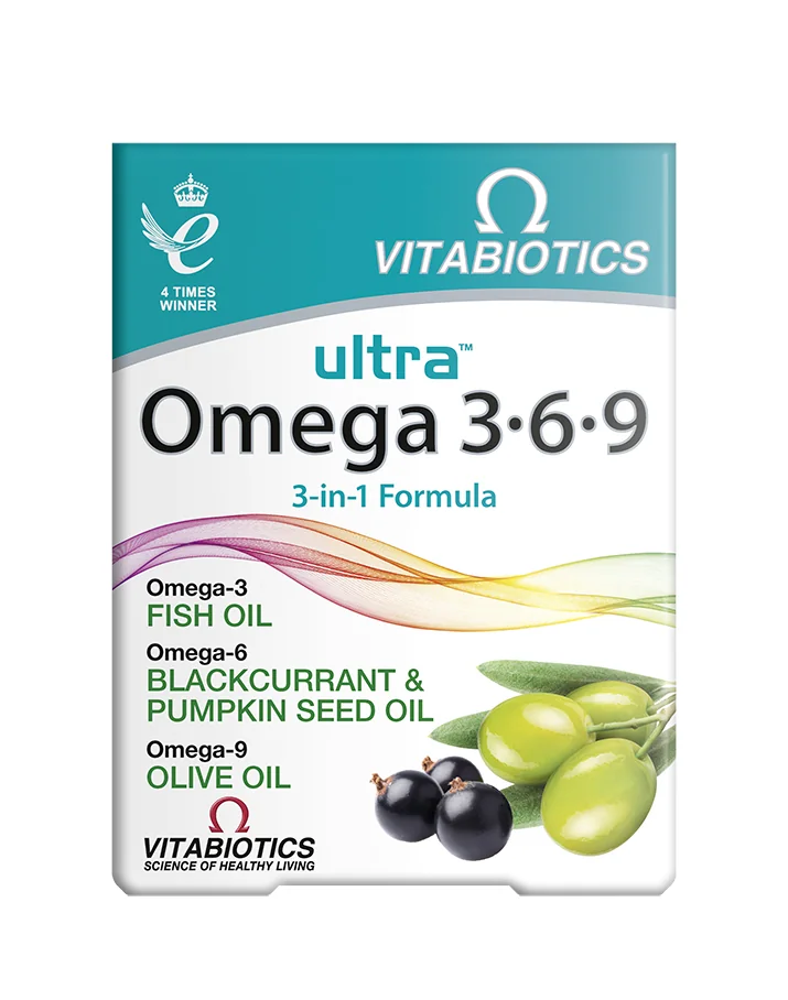 Vitabiotics Ultra Omega 3-6-9 60 kapsułek
