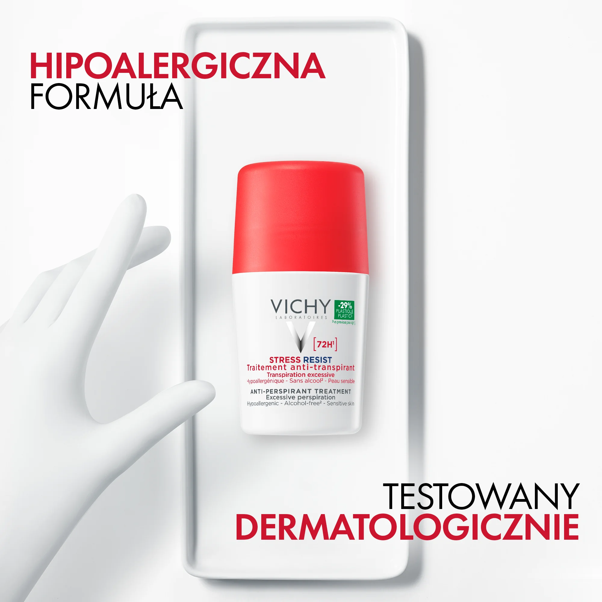 Vichy Stress Resist 72H Traitement Anti-Transpirant 50 ml