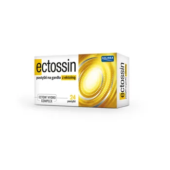 Ectossin, pastylki do ssania, 24 sztuk 