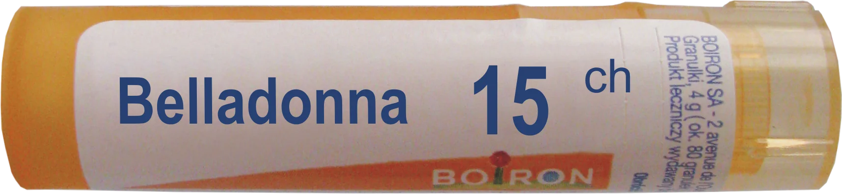 Boiron Belladonna 15 CH granulki, 4 g