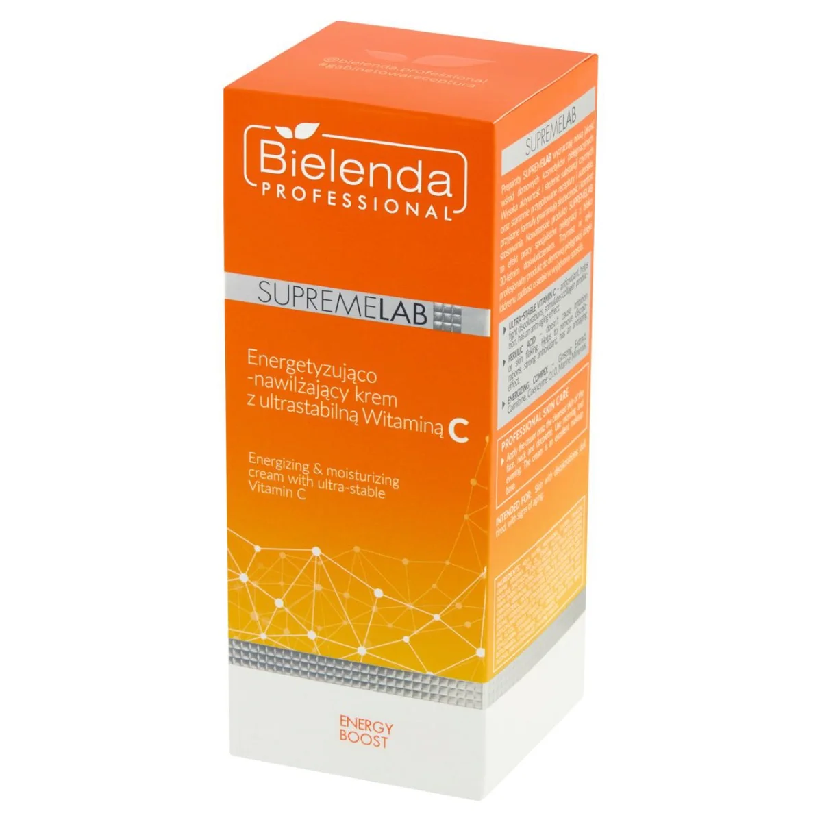 Bielenda Professional SupremeLab energetyzująco-nawilżający krem z ultrastabilną witaminą C, 50 ml