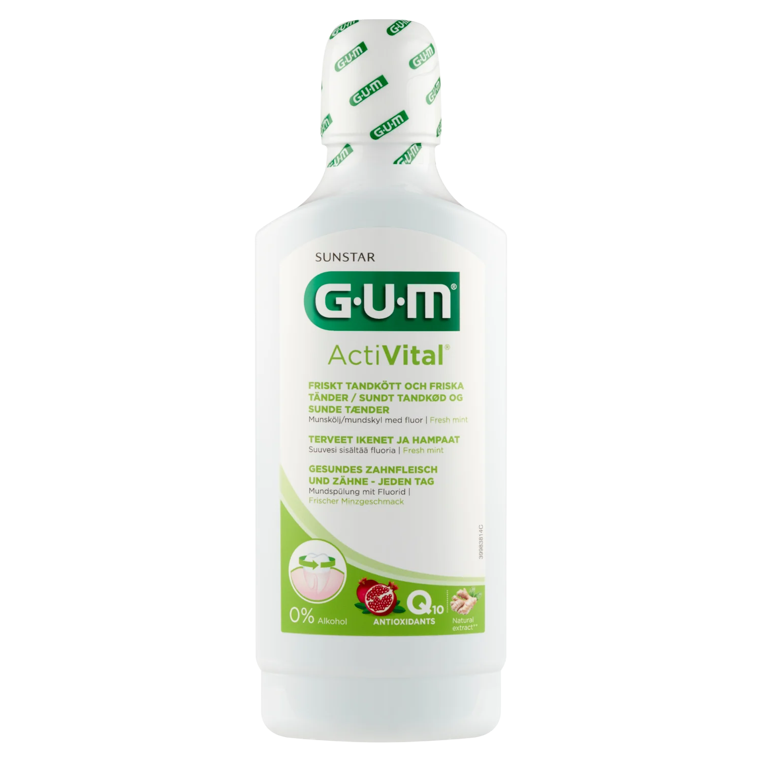 Sunstar Gum ActiVital płyn do płukania jamy ustnej, 500 ml