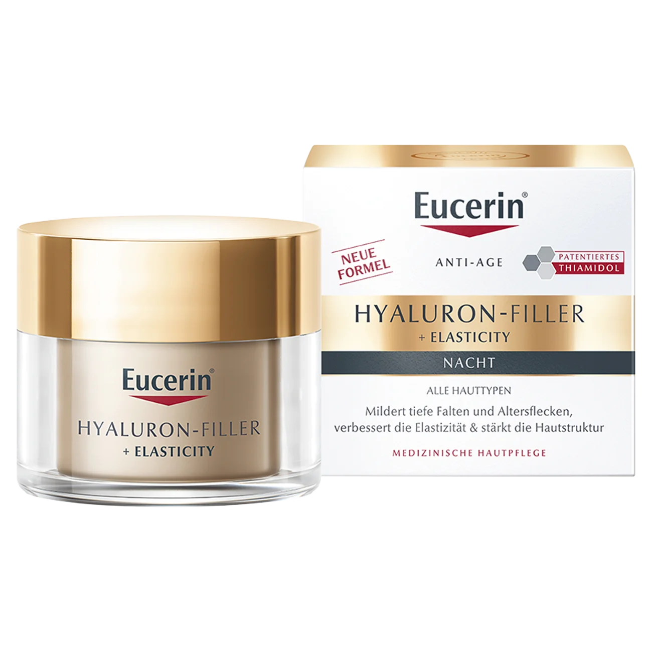 Eucerin Hyaluron-Filler + Elasticity Krem na noc, 50 ml