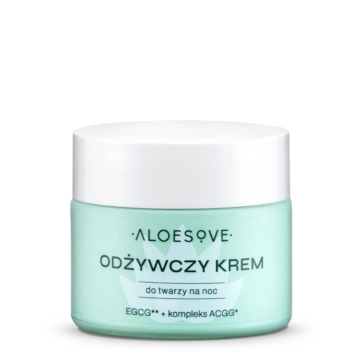 Aloesove odżywczy krem do twarzy na noc, 50 ml