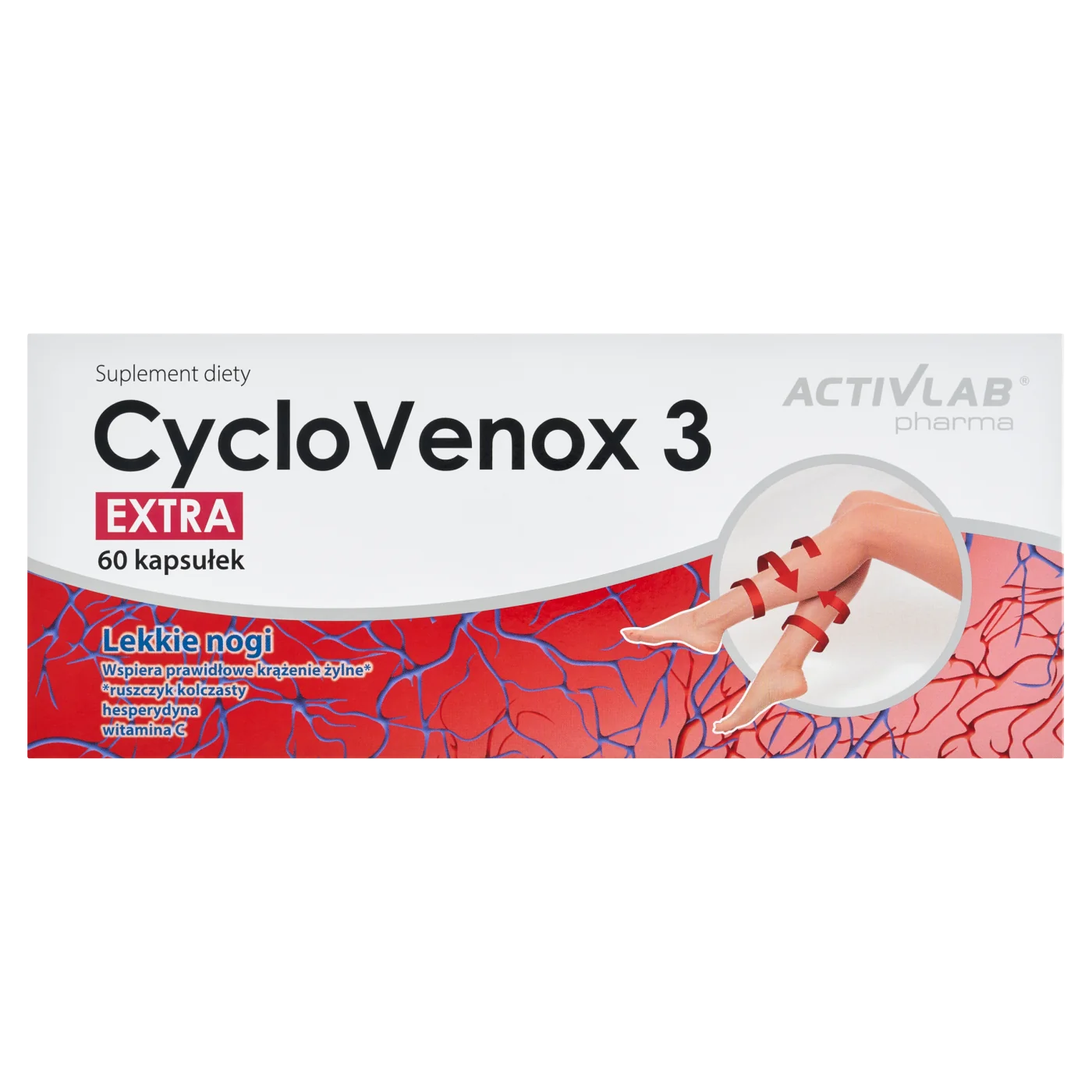 Activlab Pharma CycloVenox 3 Extra 60 kapsułek