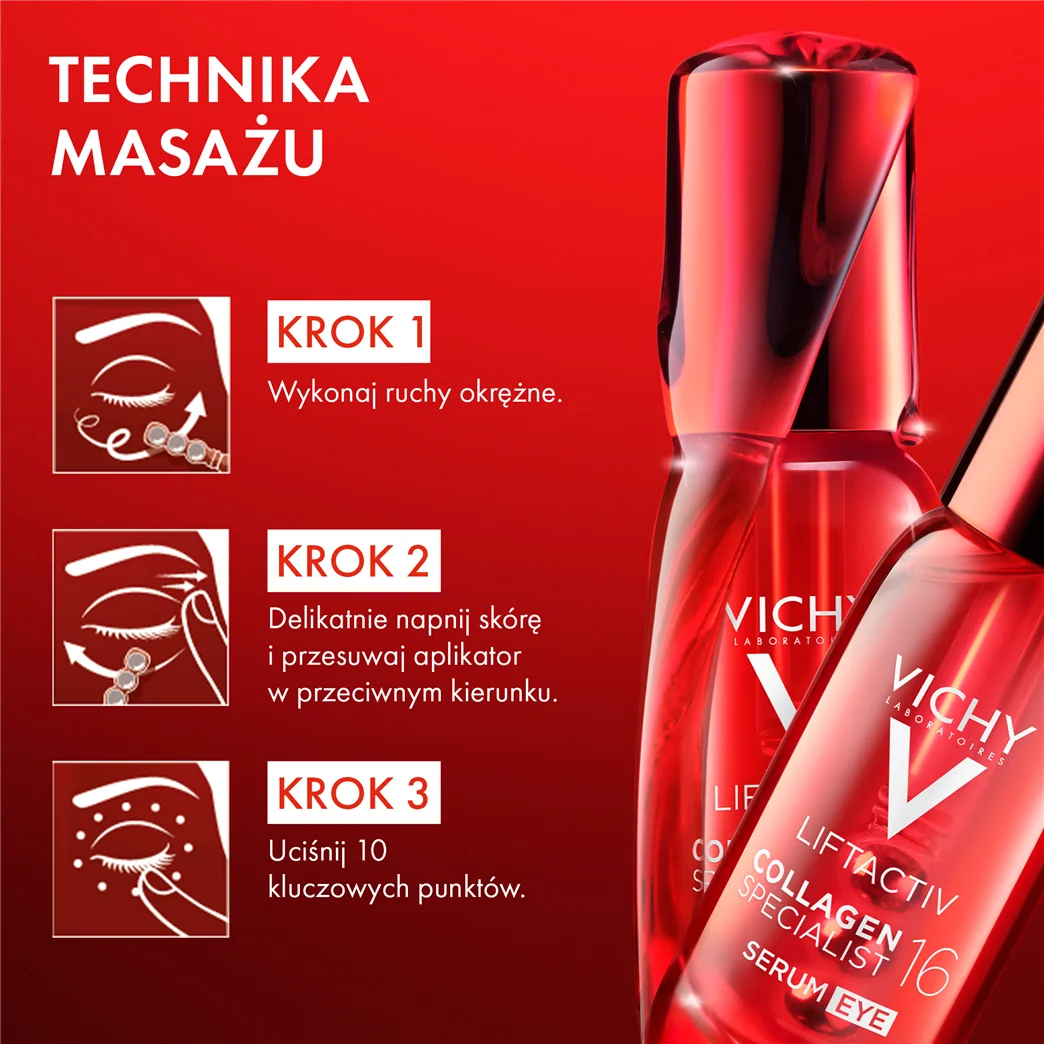 Vichy Liftactiv Collagen Specialist 16 serum pod oczy, 15 ml