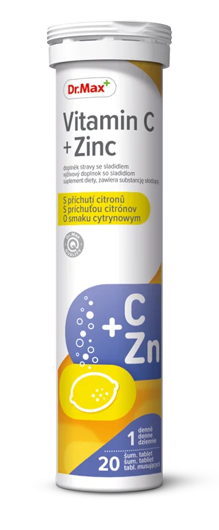 Dr.Max Witamina C + Cynk 20 tabletek musujących