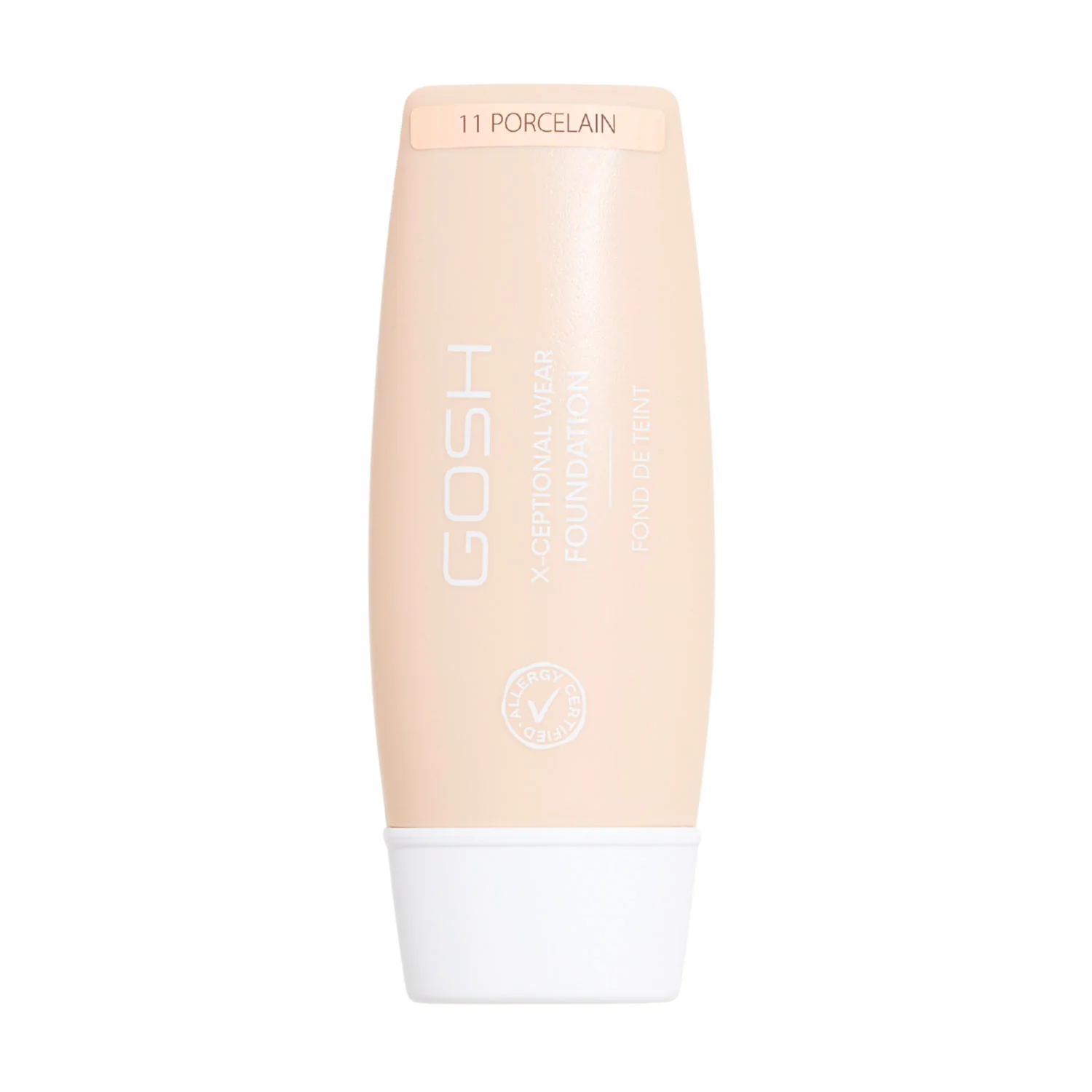GOSH X-Ceptional Wear długotrwały podkład 11 Porcelain, 35 ml