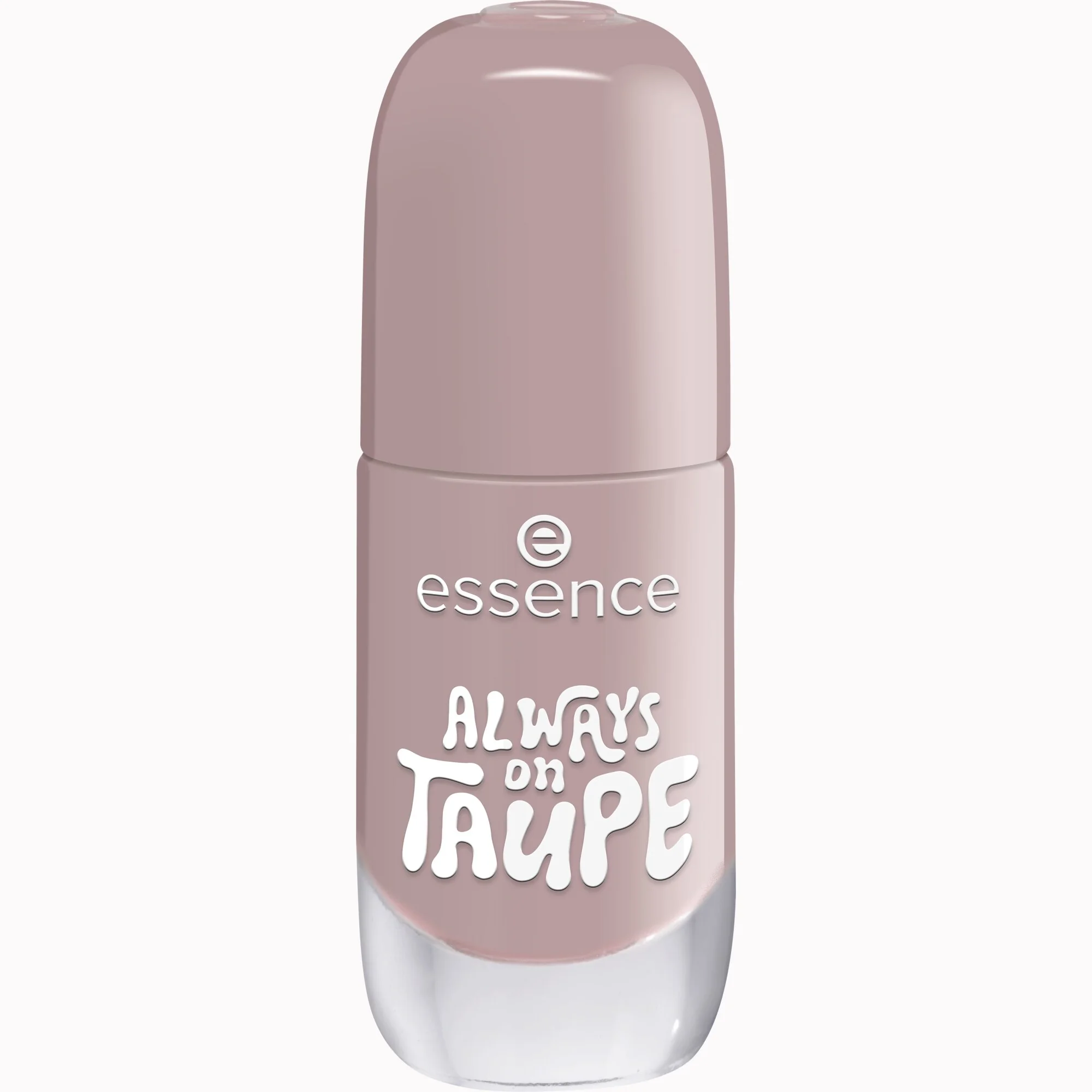 Essence Gel Nail Polish lakier do paznokci 37 Always On Taupe, 8 ml