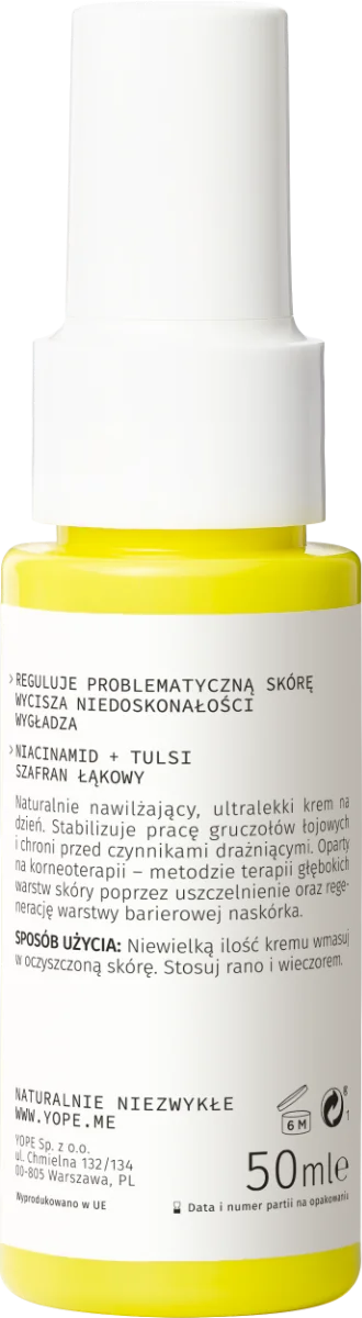 YOPE Skin Progress krem do twarzy korneoterpeutyczny, 50 ml