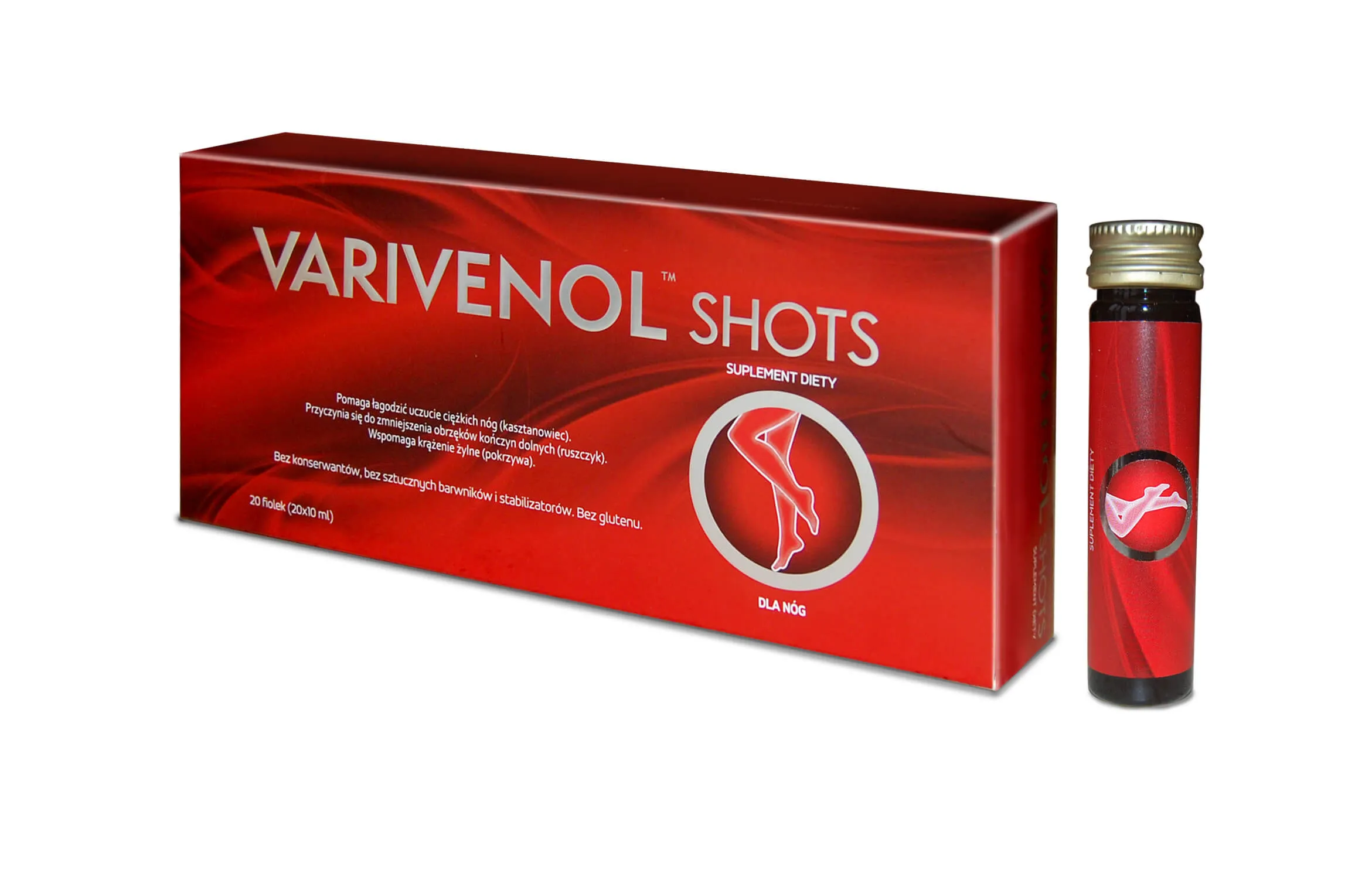 Varivenol Shots, suplement diety, płyn, 20 x 10 ml