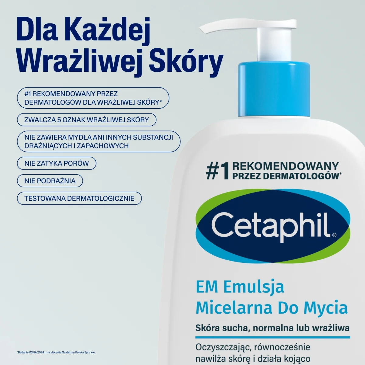 Cetaphil EM emulsja micelarna do mycia, 473 ml