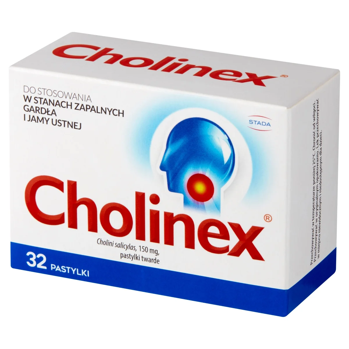 Cholinex 150 mg 32 pastylki twarde