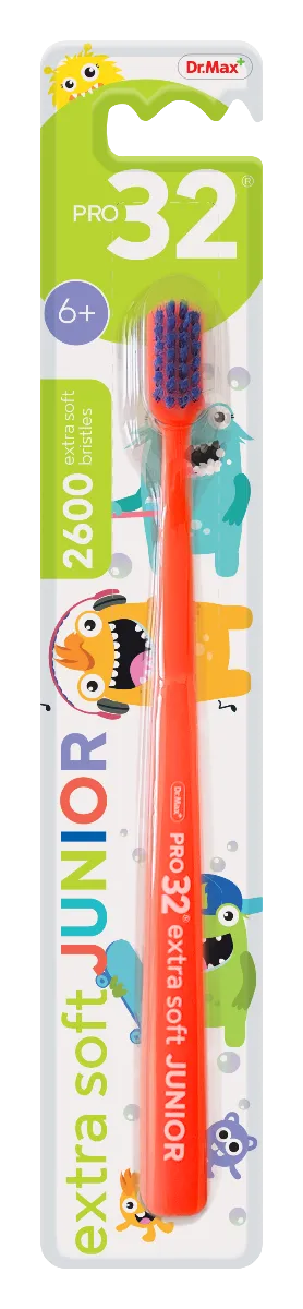 Pro32 Toothbrush Extra Soft Junior Dr.Max, szczoteczka do zębów 6+, 1 sztuka