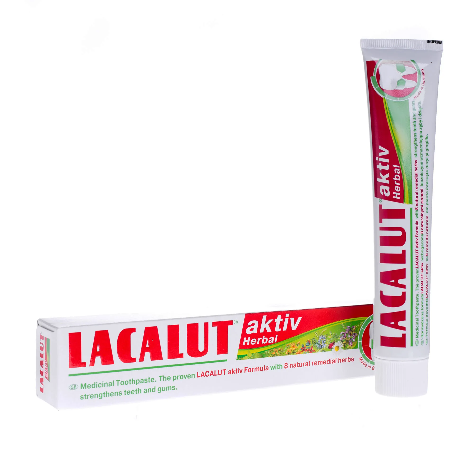 Lacalut Aktiv Herbal, pasta do zębów 75 ml